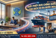 Giấy phép bưu chính quốc tế cho dịch vụ ra nước ngoài