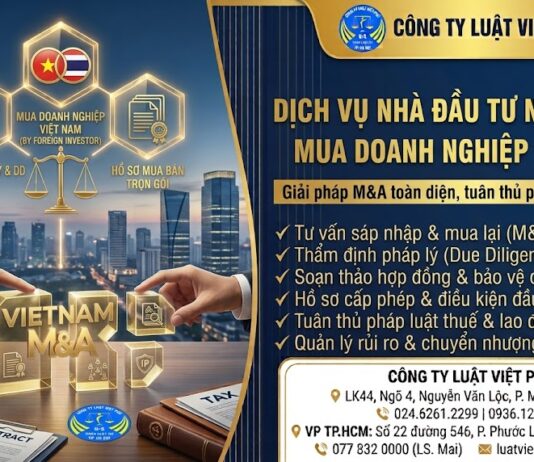 Nhà đầu tư nước ngoài mua doanh nghiệp Việt Nam: Điều kiện, thủ tục và những vấn đề pháp lý cần lưu ý