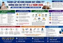 Thành lập hộ kinh doanh hay công ty? Có cần vốn tối thiểu? Góp vốn thế nào? Các loại hình doanh nghiệp tại Việt Nam và doanh nghiệp có vốn nước ngoài
