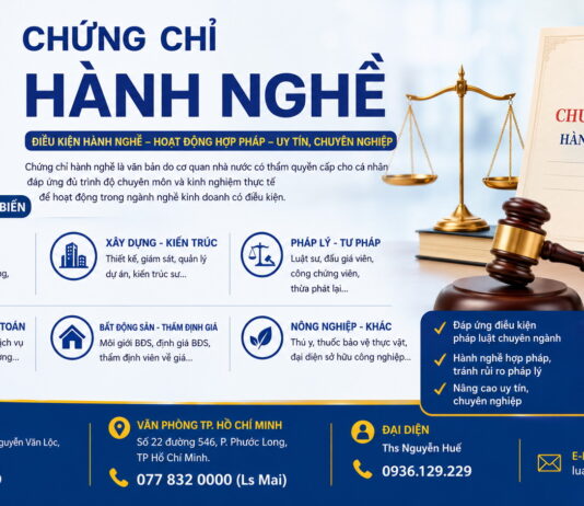 Chứng chỉ hành nghề là gì? Danh sách các loại chứng chỉ hành nghề phổ biến Việt Nam