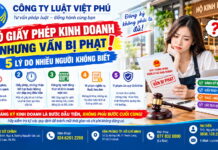 Có giấy phép kinh doanh nhưng vẫn bị phạt – 5 lý do nhiều người không biết