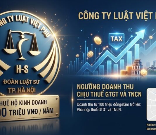 Doanh thu bao nhiêu thì hộ kinh doanh phải nộp thuế?